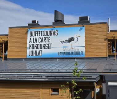 Julkisivu ennen, Teivaan Lokki Seinä ennen julkisivumuraalia, lähtötilanne